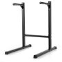 Costway - Multifunctional Heavy Duty Dip Stand Parallel Station Bar with Foam Handle Home Gym - Black - Image 1