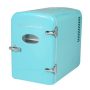 Frigidaire Retro Mini Personal Fridge Cooler, Holds up to 9 Cans, Portable for Car, Office, Bedroom, Dorm, Cabin - Blue - Blue - Image 1