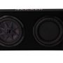 KICKER - PTRTP Powered Down-Firing 10" Dual-Voice-Coil-Ohm Loaded Subwoofer Enclosure - Black - Image 1