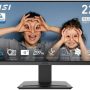 MSI - PRO MP223E2 22" VA LCD FHD 100Hz 1ms FreeSync Monitor (DisplayPort, HDMI,VGA port) - Black - Image 1