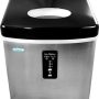NewAir - 12in. 28-Lb. Compact Portable Ice Maker - Stainless steel - Image 1