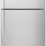 Whirlpool - 20.5 Cu. Ft. Top-Freezer Refrigerator - Monochromatic Stainless Steel - Image 1