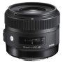 Sigma 30mm f/1.4 DC HSM (A) Standard Lens for Select Canon EF-S DSLR Cameras - Black - Image 1