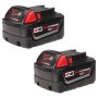 Milwaukee M18 18-Volt Lithium-Ion XC Extended Capacity Battery Pack 3.0Ah (2-Pack) - Image 2