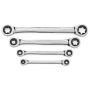 GEARWRENCH 72-Tooth 6-Point E-Torx Ratcheting Double Box-End Wrench Set (4-Piece) - Image 1