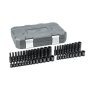 GEARWRENCH 1/4 in. Drive 6-Point SAE/Metric Standard & Deep Impact Socket Set (48-Piece) - Image 1