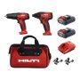 Hilti 12-Volt Lithium-Ion Cordless Rotary Hammer Drill/Impact Driver Combo Kit (2-Tool) - Image 1