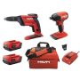 Hilti 22-Volt Lithium-Ion Cordless Impact Drill Driver/Drywall Screw Gun Combo Kit (2-Tool) - Image 1
