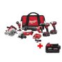 Milwaukee M18 18V Lithium-Ion Cordless Combo Kit (6-Tool) with 5.0Ah Battery - Image 1