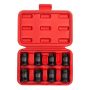 SUNEX TOOLS 1/2 in. Drive Pipe Plug Socket Set (8-Piece) - Image 1