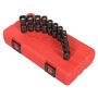 SUNEX TOOLS 1/4 in. Drive Metric Universal Magnetic Impact Socket Set (11-Piece) - Image 1