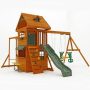 KidKraft Ridgeview Deluxe Clubhouse Wooden Swing Set - Image 1