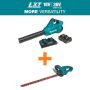 Makita LXT 18V X2 (36V) Lithium-Ion Brushless Cordless Leaf Blower Kit (5.0Ah) with LXT Cordless 22 in. Hedge Trimmer - Image 2