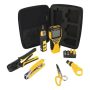 Klein Tools VDV Apprentice Cable Installation Kit with Scout Pro 3 Cable Tester, 6-Piece - Image 1