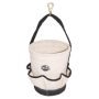 Graintex 12 in. 6-Pocket Utility Tapered Ripstop Canvas Tool Bucket with Leather Bottom - Image 1