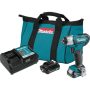 Makita 12V max CXT 2.0 Ah Lithium-Ion Cordless 1/4 sq. in. Drive Impact Wrench Kit - Image 1
