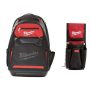 Milwaukee 10 in. Jobsite Backpack with 7-Pocket Compact Utility Pouch - Image 1