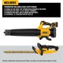 DEWALT 20V MAX 125 MPH 450 CFM Cordless Blower and a 22 in. Cordless Hedge Trimmer with (1) 5 Ah Battery and (1) Charger - Image 2