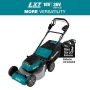 Makita 18 in. 18V X2 (36V) LXT Lithium-Ion Cordless Walk Behind Self Propelled Lawn Mower, Tool Only - Image 2