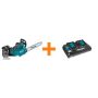 Makita 16 in. 18-Volt X2 (36-Volt) LXT Lithium-Ion Brushless Top Handle Chain Saw with Bonus 18V Dual Port Rapid Charger - Image 1