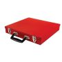 URREA 13 in. Metal Tool Box for Sets and General Use, 326 cu in. in 3 Storage Capacity - Image 1