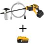 DEWALT 20V MAX 550 PSI 1.0 GPM Cold Water Cordless Power Cleaner Kit with (2) 5Ah Batteries and Charger - Image 2