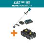 Makita LXT 18V X2 (36V) Lithium-Ion Brushless Cordless String Trimmer Kit (5.0Ah) with LXT 18V 5.0Ah Battery, 2/Pack - Image 2