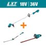 Makita LXT 18V Cordless Li-Ion BL String Trimmer, Tool-Only with 20 in. Hedge Trimmer & 22 in. Hedge Trimmer (Tools-Only) - Image 2
