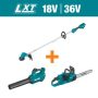 Makita LXT 13 in. 18V Cordless Li-Ion String Trimmer, Tool-Only with 18V Leaf Blower and 18V X2 (36V) Chain Saw (Tools-Only) - Image 2