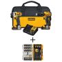 DEWALT 20V Cordless Drill/Impact 2 Tool Combo Kit, MAXFIT Screwdriving Set (35 Piece), and (2) 20V 1.5Ah Batteries - Image 1