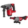 Milwaukee M18 FUEL 18V Lithium-Ion Brushless Cordless 1 in. SDS-Plus Rotary Hammer with 4-1/2 in./5 in. Grinder (2-Tool) - Image 1