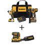 DEWALT 20V MAX Cordless Brushless Hammer Drill/Driver Combo Kit with FLEXVOLT and 20V Brushless Compact Router - Image 1
