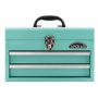Apollo 14 in. Green 2-Drawer Hand Tool Box - Image 1