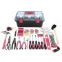 Apollo Household Tool Kit with 16.5 in. Tool Box Pink (170-Piece) - Image 1