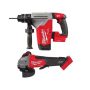 Milwaukee M18 FUEL 18V Lithium-Ion Brushless Cordless 1-1/8 in. SDS-Plus Rotary Hammer with 4-1/2 in./5 in. Grinder - Image 1