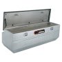 Crescent Jobox 61 in. Diamond Plate Aluminum Fullsize Top Mount Truck Tool Box Chest for Short Wheel Base Trucks - Image 1