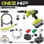 RYOBI ONE+ HP 18-Volt Brushless EZClean 600 PSI 0.7 GPM Cordless Electric Power Cleaner w/ 4.0Ah Battery, Charger, Accessories - Image 1