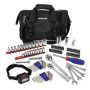Unbranded 93-piece Mechanics Tool Set with 100 Lumens Head Lamp - Image 1