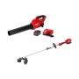 Milwaukee M18 FUEL 120 MPH 450 CFM 18V Lithium-Ion Brushless Cordless Handheld Blower Kit w/Quik-Lok String Trimmer Combo - Image 2