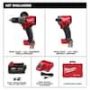Milwaukee M18 FUEL 18-Volt Lithium Ion Brushless Cordless Combo Kit 6-Tool with Compact Router, Jig Saw and 18 Gauge Brad Nailer - Image 1