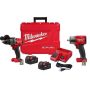 Milwaukee M18 Fuel 18-V Lithium-Ion Brushless Cordless 1/2 in. Hammer Drill Driver Kit with M18 FUEL 1/2 in. Impact Wrench - Image 1