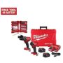 Milwaukee M18 FUEL 18-Volt Brushless Cordless Hammer Drill & Impact Driver Combo Kit (2-Tool) with SHOCKWAVE Bit Set (50-Piece) - Image 1