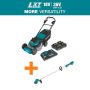 Makita 18V X2 (36V) LXT Cordless 21 in. Self-Propelled Commercial Lawn Mower, 4 Batteries (5.0Ah) & 13 in. String Trimmer - Image 2