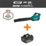 Makita XGT 40V max Brushless Cordless Leaf Blower (Tool Only) with XGT 40V Max 4.0Ah Battery - Image 2