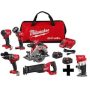 Milwaukee M18 FUEL 18-Volt Lithium-Ion Brushless Cordless Combo Kit (5-Tool) with M18 FUEL Compact Router - Image 1