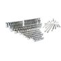 Husky 1/4 in. x 3/8 in. and 1/2 in. Accessory and Socket Set (219-Piece) - Image 1