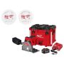 Milwaukee M18 FUEL 18V Lithium-Ion Brushless Cordless 6-1/2 in. Plunge Track Saw Kit W/Carbide Finish and General Purpose Blades - Image 1