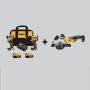 DEWALT 20V Max XR Hammer Drill and Impact Driver 2-Tool Cordless Combo Kit and 4-1/2 in. Circ Saw w/ (2) 4Ah & 1.7Ah Batteries - Image 1