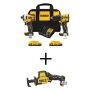 DEWALT 20V MAX Lithium-Ion Cordless Combo Kit (2-Tool) and ATOMIC 20V MAX Cordless Brushless Compact Reciprocating Saw - Image 1