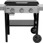 Weber 3 Burner Propane Gas Grill 28 in. Flat Top Griddle in Black - Image 2